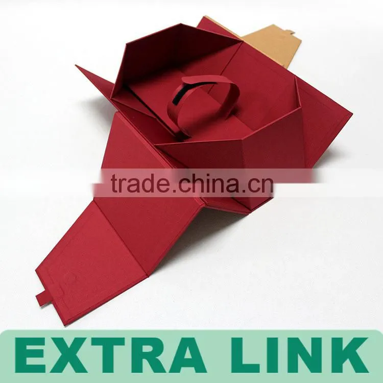 China manufacturer paper red wine tube box ,creative cyclinder packaging