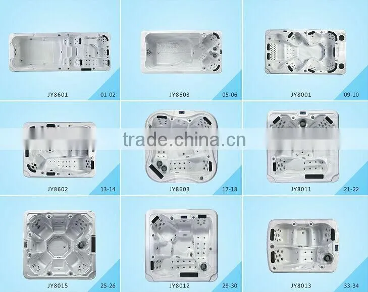 Swim Spa with 32"TV Outdoor spa whirlpool hot tub from Chinese direct manufactuer