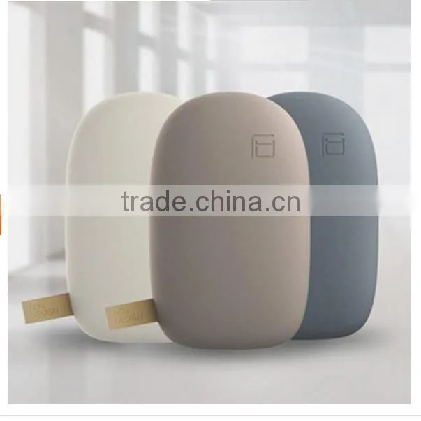 Hot Unique Stone Series Cobblestone Shape 10400mAh Power Bank ABS+Li-ion Battery Cells For iPhone For Samsung