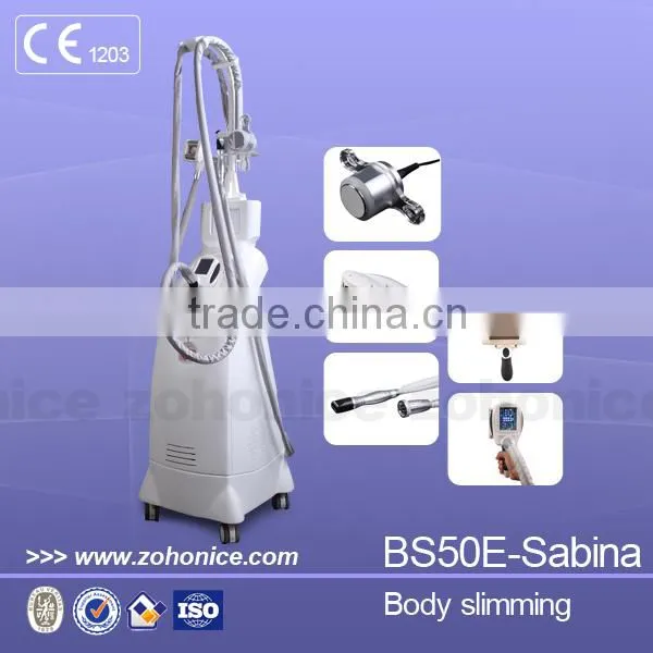 BS02 Portable 5 in 1 RF+vacuum 40k cavitation slimming machine