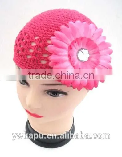 Multi colors kufi hat,crochet knit hats baby crochet hat