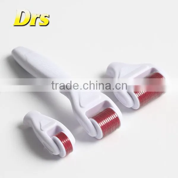 3 seperated rollers mirconeedld derma roller 4 in 1 for scar removal