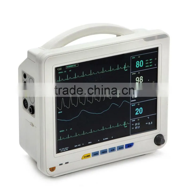ECG & SPO2& NIBP&TEMP Latest Hot Mini Multi-parameter Patient Monitor