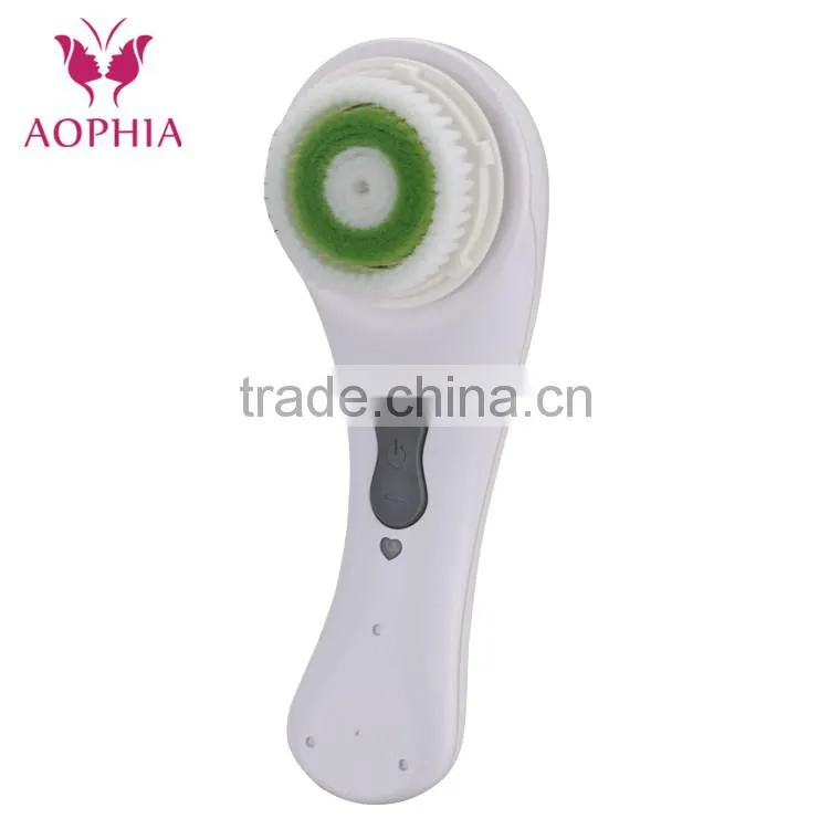 Rechargeable Ultrasonic Electric Facial Brush For Exfoliati with factory price