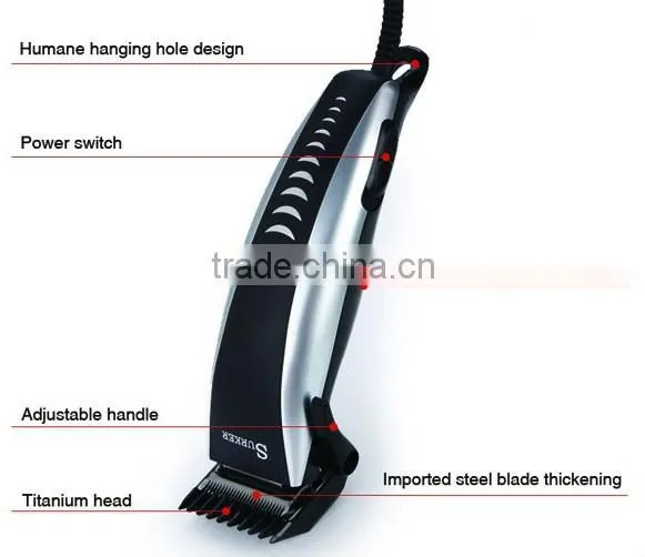 New Professional Cord Electric power motor Hair Clipper Trimmer Child&Adult hair cutter tools in barber shop