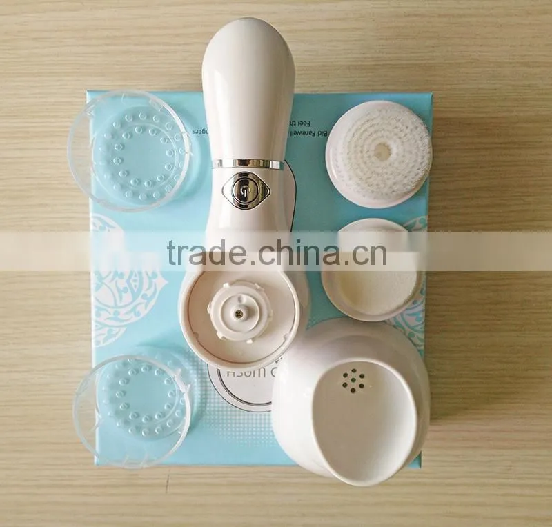 China factory direct Vibration Facial Cleaning Brush for Exfoliating, Microdermabrasion