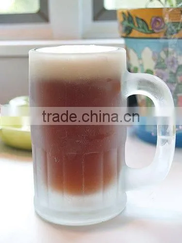 clear beer glass mug with ringer bar used