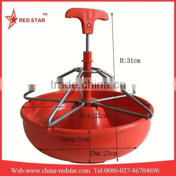 Plastic Colourful Pig Feeding Pan