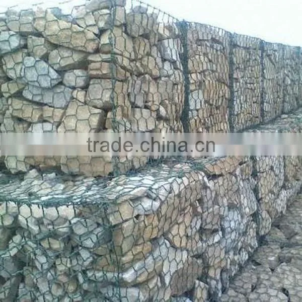 rock stone basket/rock basket wire mesh(factory)