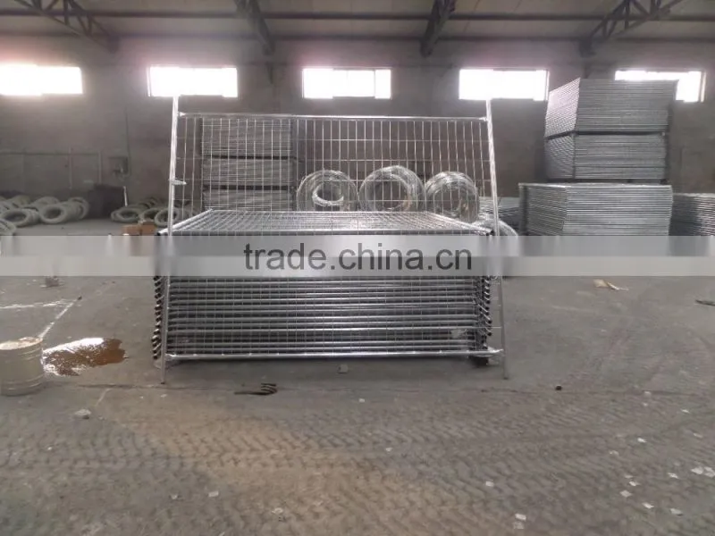 Metal Frame Material and hot dipped galvanized Frame Finishing australia temporary fence