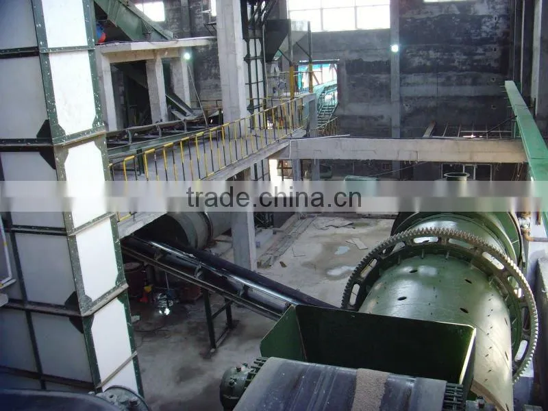 Fertilizer coarse pellets seperator machine rotary screen