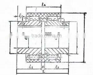 NL7 nylon sleeve gear coupling