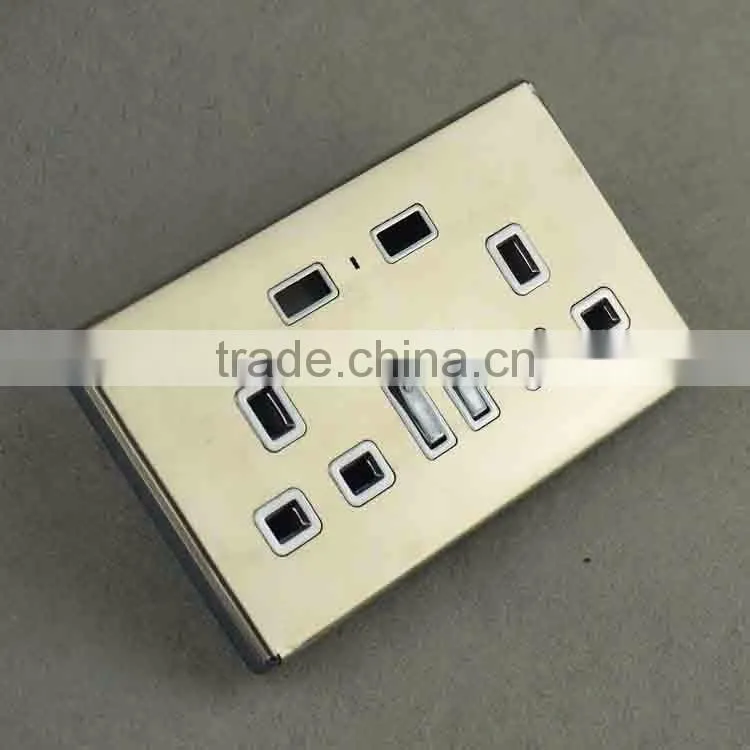 Hot sale usb power charger usb wall outlet socket