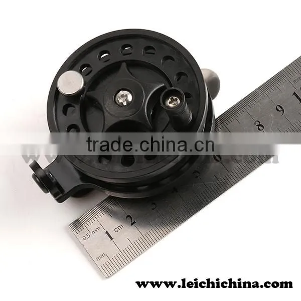 Low price wholesale soft touch knob ice fishing reel
