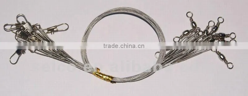 Sea fishing wire leader