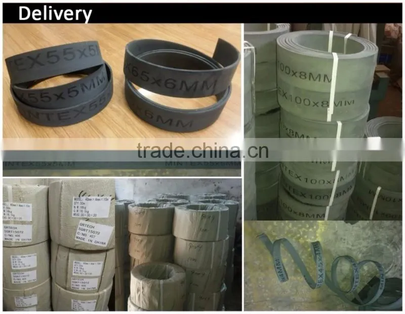 High quality brake rubber parts which brake lining in roll