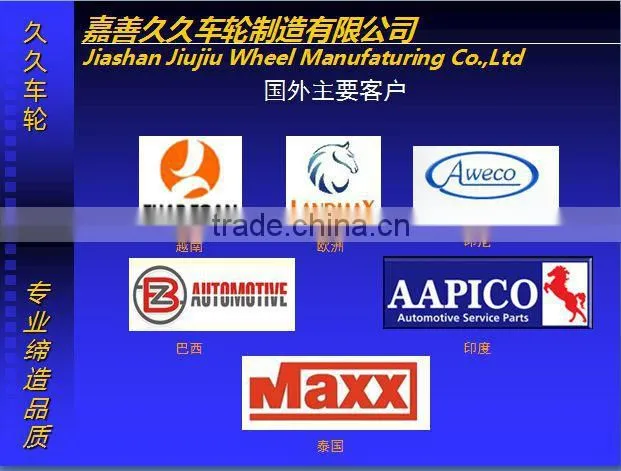 Different Types of Small Forklfit Wheel Rims 4.00E-9 Made In China