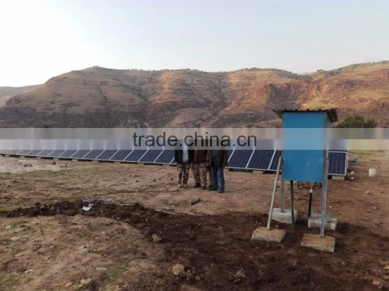 Jntech New Irrigation Project 18.5kW Solar Agricultural Pumping System in Jordan