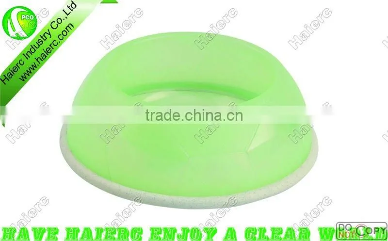 Pearl-lustre football-shaped pet bowl(S) P864-B: