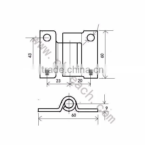 Stainless Steel Truck Box Door Hinges