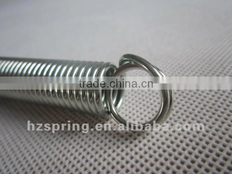 Extension Spring, Double Twisted Full Loop Over Center