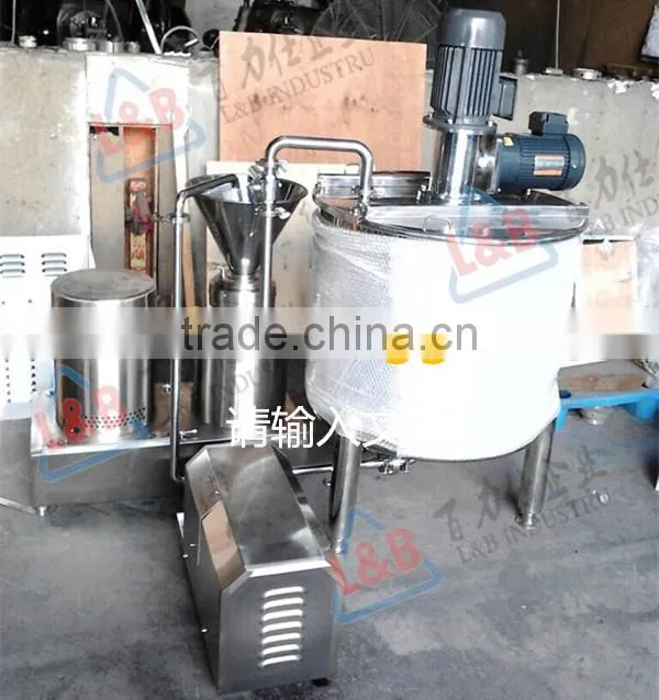 almonds milk juice stainless steel making machine