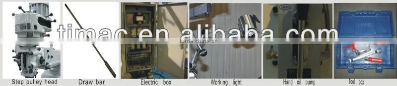 Wholesale Universal Turret milling machine / Vertical turret milling machine