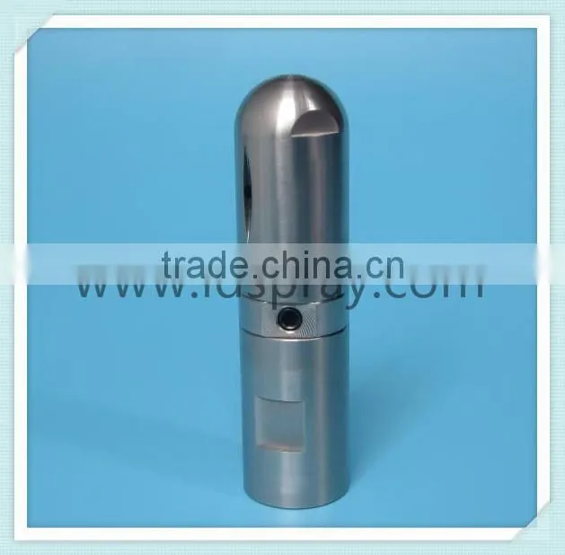 1/4" 1/2"Stainless stell ss 316 360 degree Self rotating tank water spray drum bottle washing cleaning nozzles