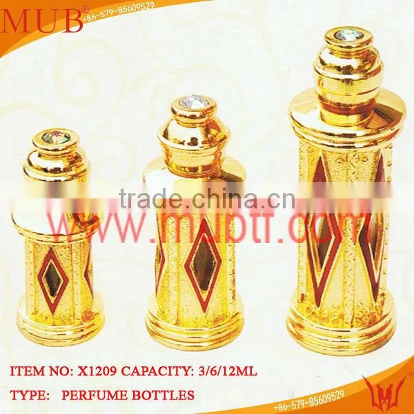 2014 The Newest Golden Arabia Dammam Perfume Bottle