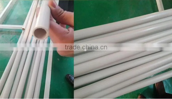 New Design CPVC UPVC four cavity water supply pipe making extrusion price/four cavity water flow pip pvc making production line