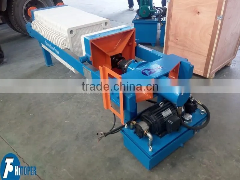 Sand dewatering equipment of hydraulic PP filter press