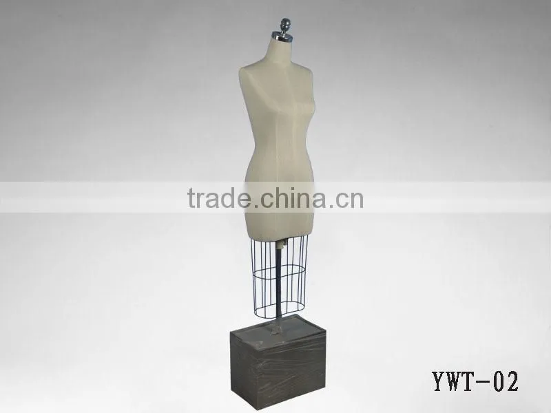 cheap dress form half body torso female mannequins for dressmaker dispaly