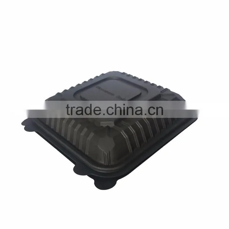 Biodegradable corn starch food container