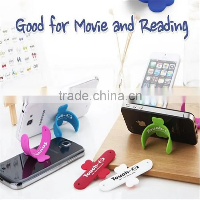 Hot selling One-touch Silicone Phone Holder Stand