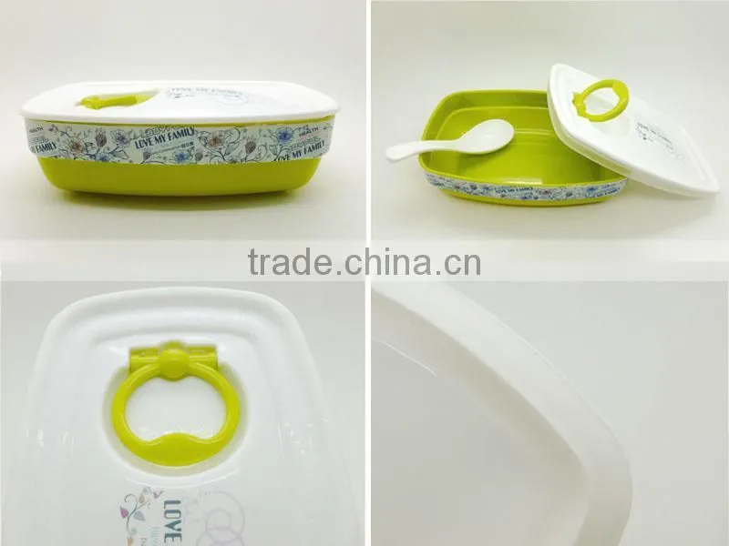China style easy open plastic bowl