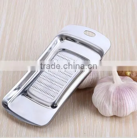 cy283 Mini Multifunction 2 Stainless Steel Blades Garlic Press Chopper Mincer