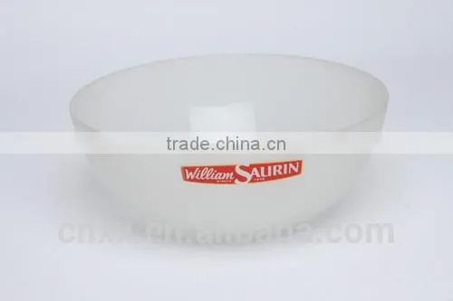 PP 100% food grade plastic transparent bowl