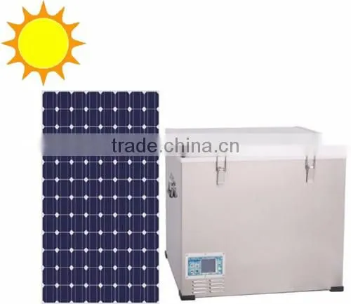 60L DC Compressor Chest Freezer with Solar Power System