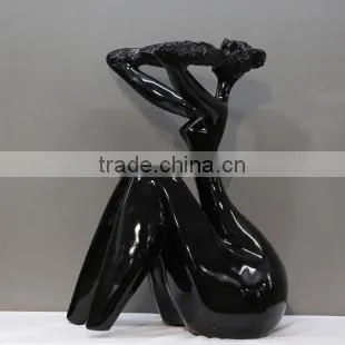 Resin/Fiberglass Fat Lady Sculpture,Abstract Fat Lady Sculpture
