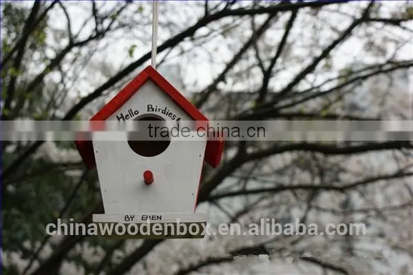 Colorful Wooden bird house