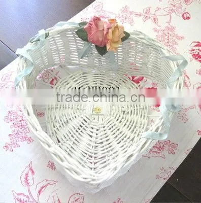 cheap Rectangle wicker storage basket & wicker fruit basket & willow fruit tray