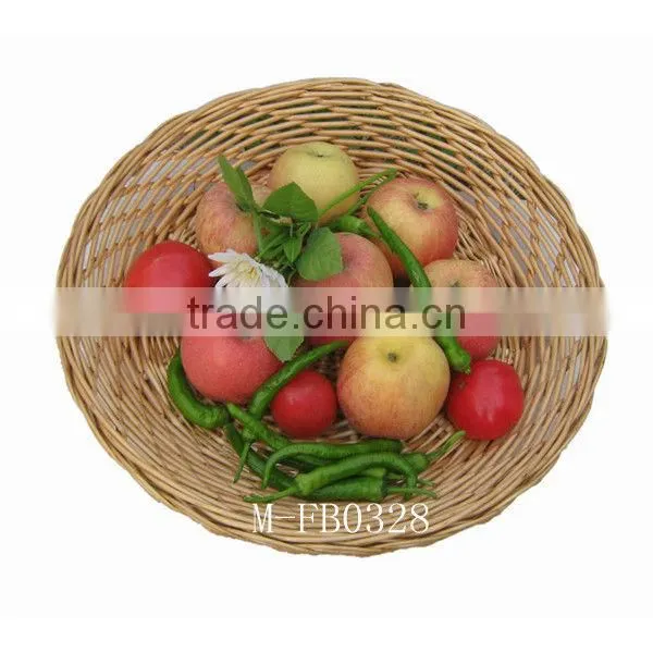 Wholesale wicker fruit tray & willow big tray