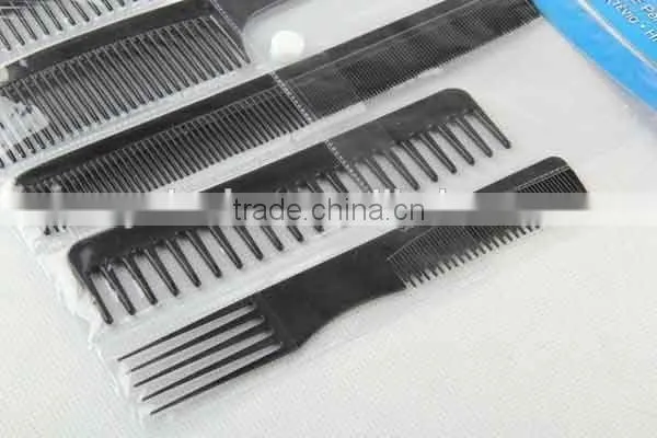 5PC Combined type comb/plastic hair brush