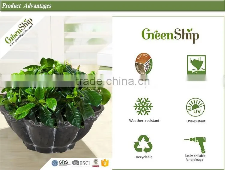 garden plant/Artificial Earth-color Ceramic Aline