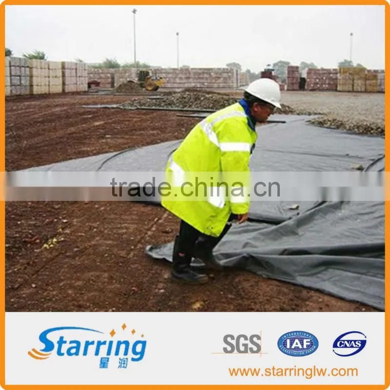 Geotextile filter fabric for highway
