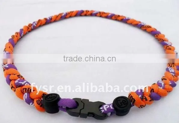 Power Titanium Sports Necklaces custom titanium necklace