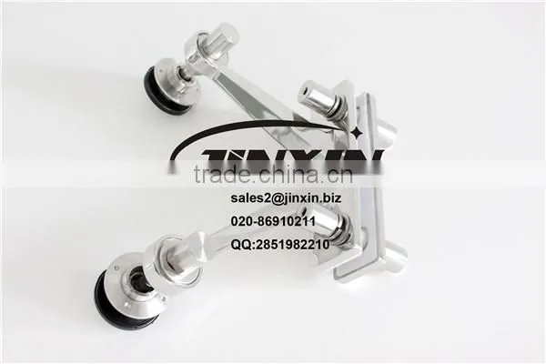 JINXIN SS304,316 Best Sell glass to wall connector for curtain wall spider fitting