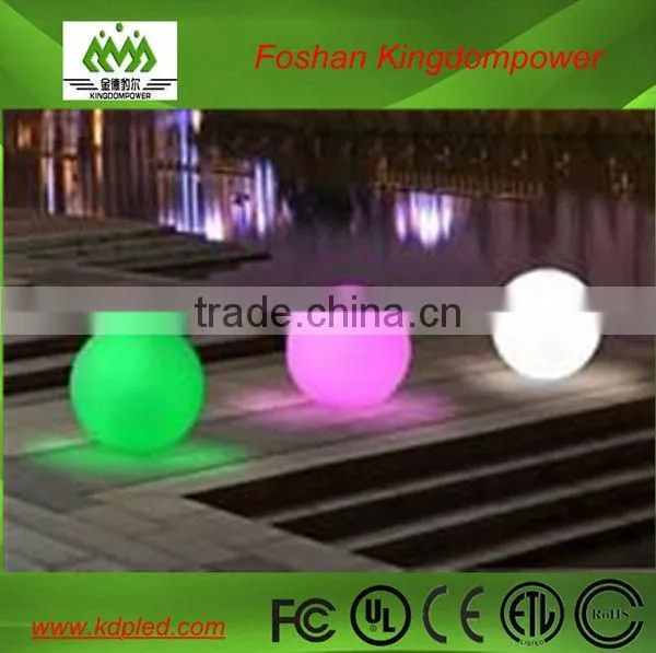 Modern flshing LED colors globe