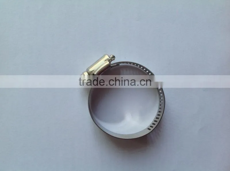12mm strainless steel standard Germany style butterfly hose clamps made in China