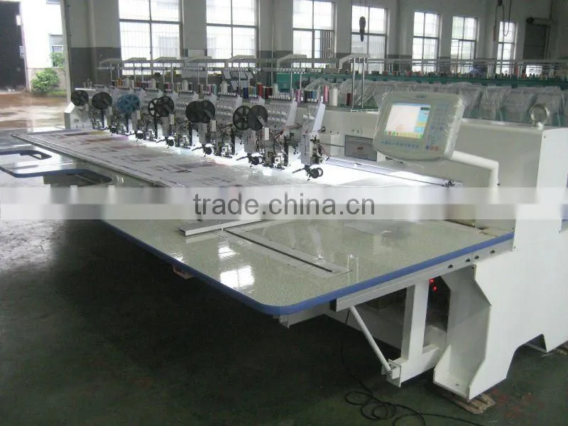 TP906 flat double sequin cording tapping mixed embroidery machine